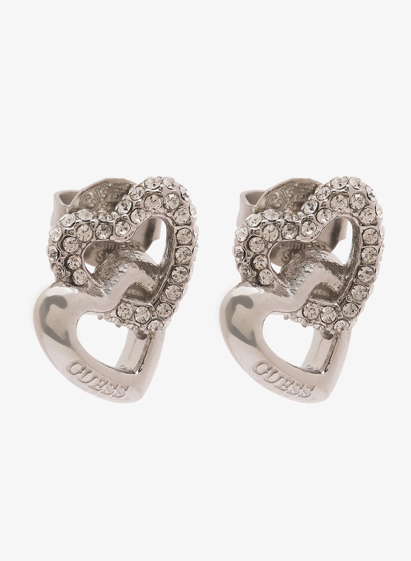 جس قلادة وأقراط على شكل قلب - Image 5